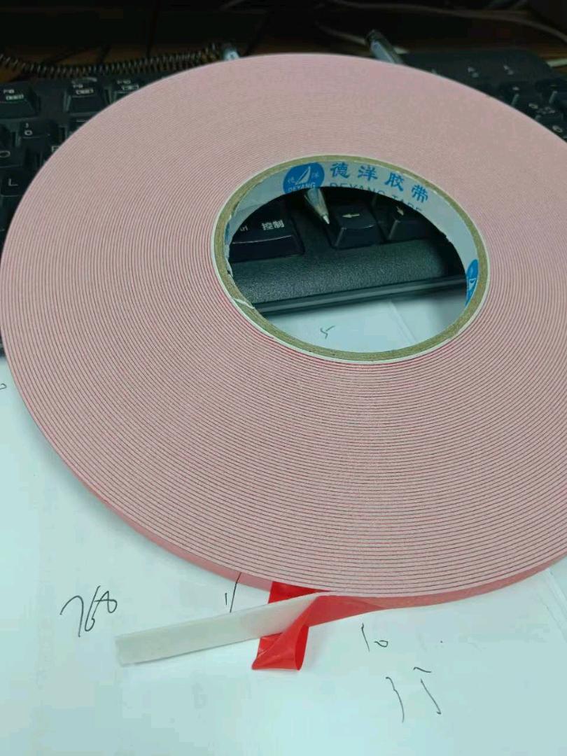 雙面膠、JCA01、泡棉、寬10mm、厚0.8mm雙面白色 IXPE 膠帶 寬度1cm*長 30 米/卷